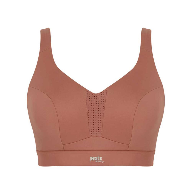 endurance sienna rose non padded sports bra