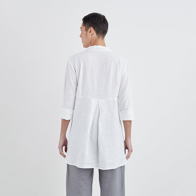 linen white shirt