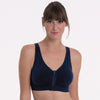 navy soft bra