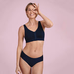 front fastening bra