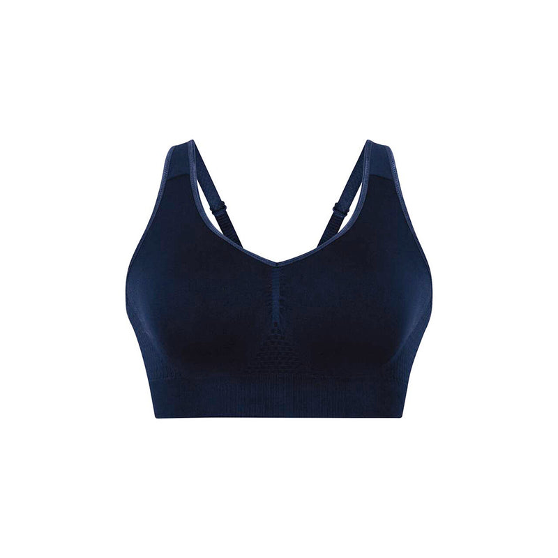 navy soft bra