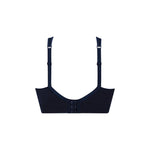 navy soft bra back