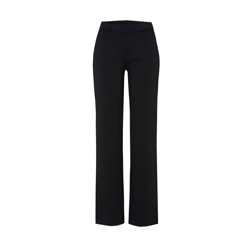 Jenny Black Wide Leg Trousers