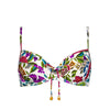 lidea flower garden bikini top