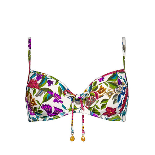 lidea flower garden bikini top