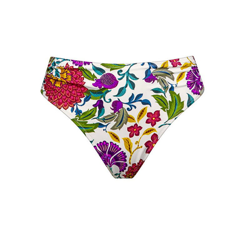 lidea white garden bikini bottom
