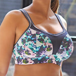 Watercolour Non Wired Sports Bra