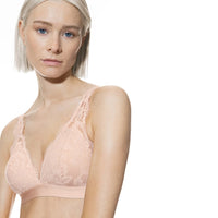 pretty lace soft bra