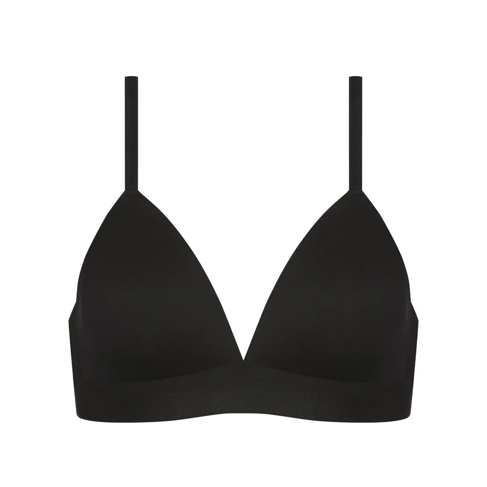 black bralette