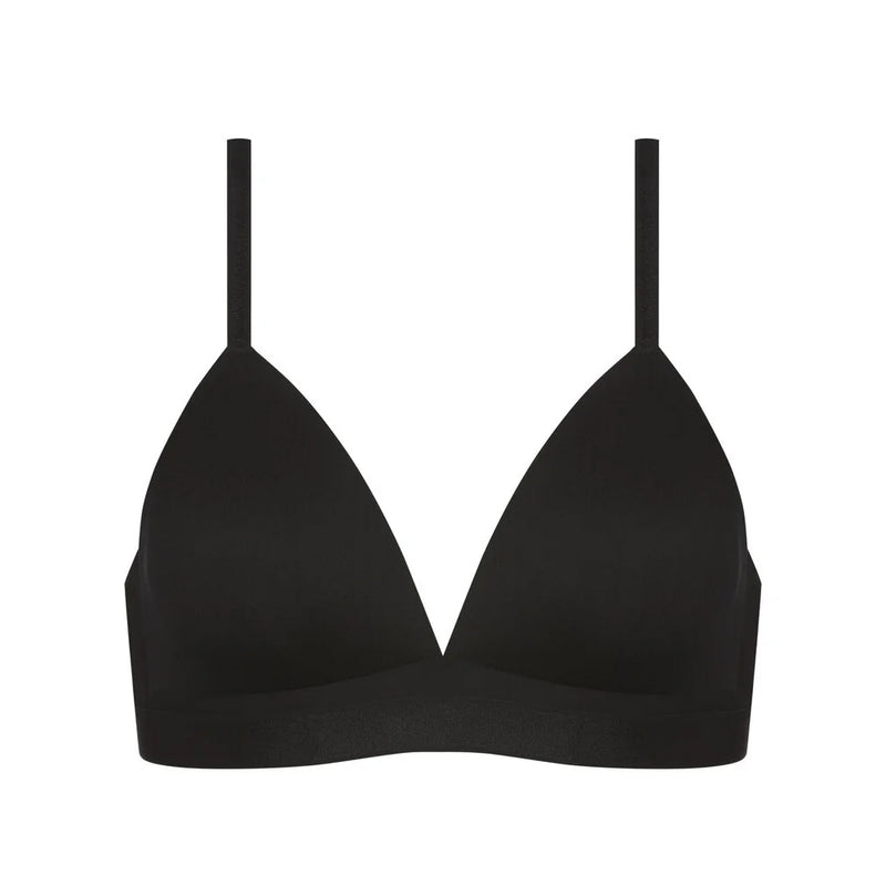 black bralette
