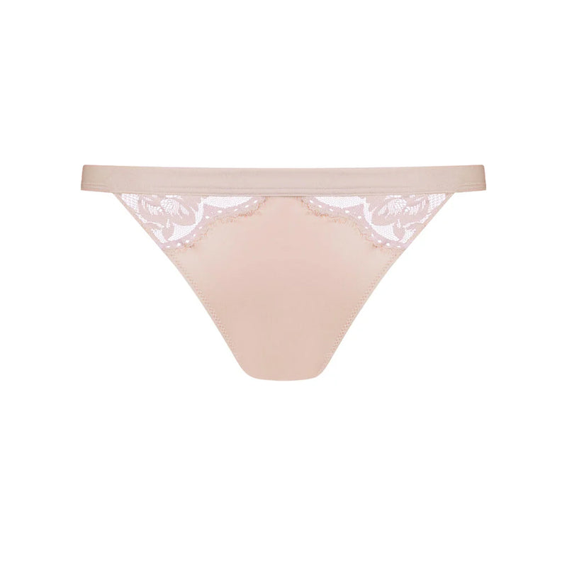 nude lace brief