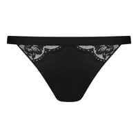 black lace brief