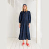 bonte midi dress