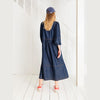 bonte long denim dress back