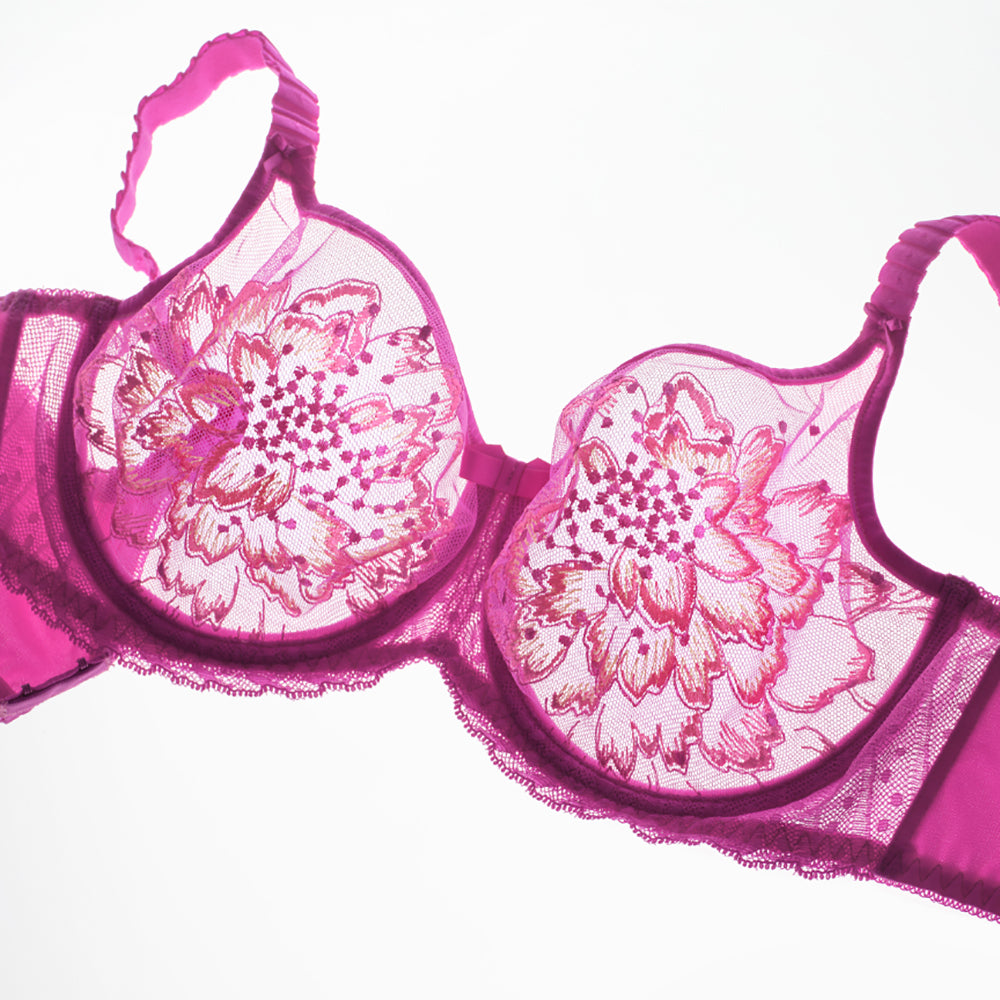 empreinte amour magenta bra