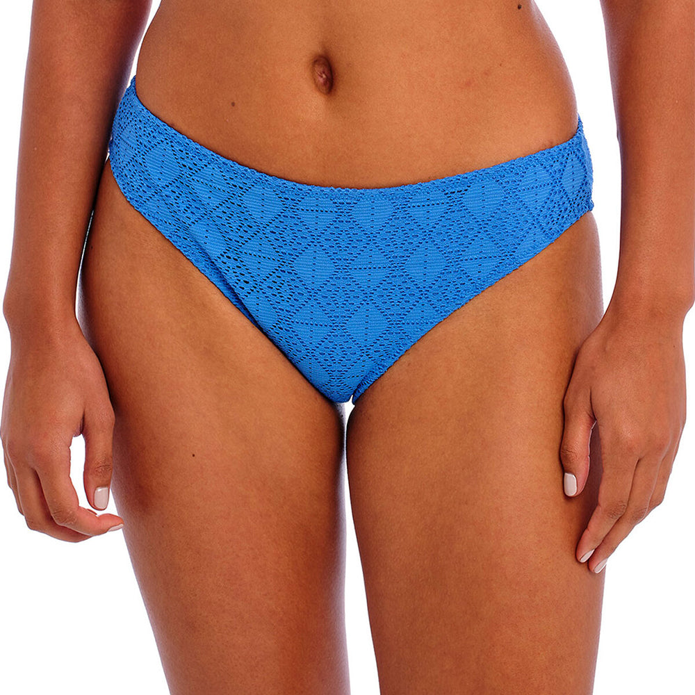 blue bikini bottom