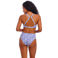 freya swim ocean breeze denim bikini top