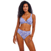 freya swim high waist bikini bottom and bikini top