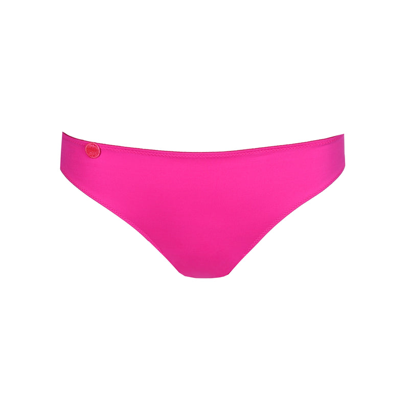 pink bikini bottom on a white background