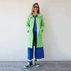 dr bloom green trench coat