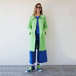 dr bloom green trench coat