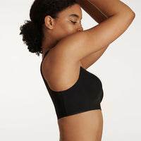 black soft bra