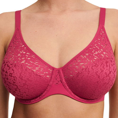 Norah Cranberry Covering Moulded Bra