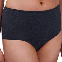 chantelle high waist navy brief