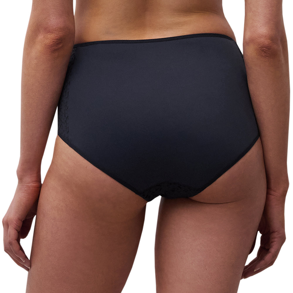 chantelle high waist navy brief