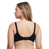 chantelle black underwired bra