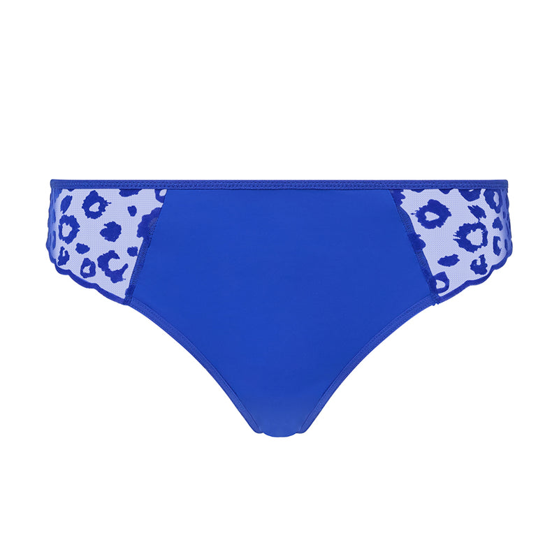 chantelle grls blue animal print brief