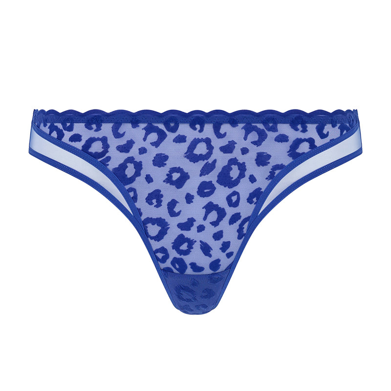 chantelle girls animal print thong
