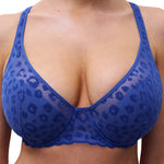 chantelle girls sailors blue bra front