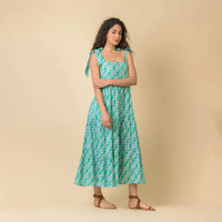 dream green long dress