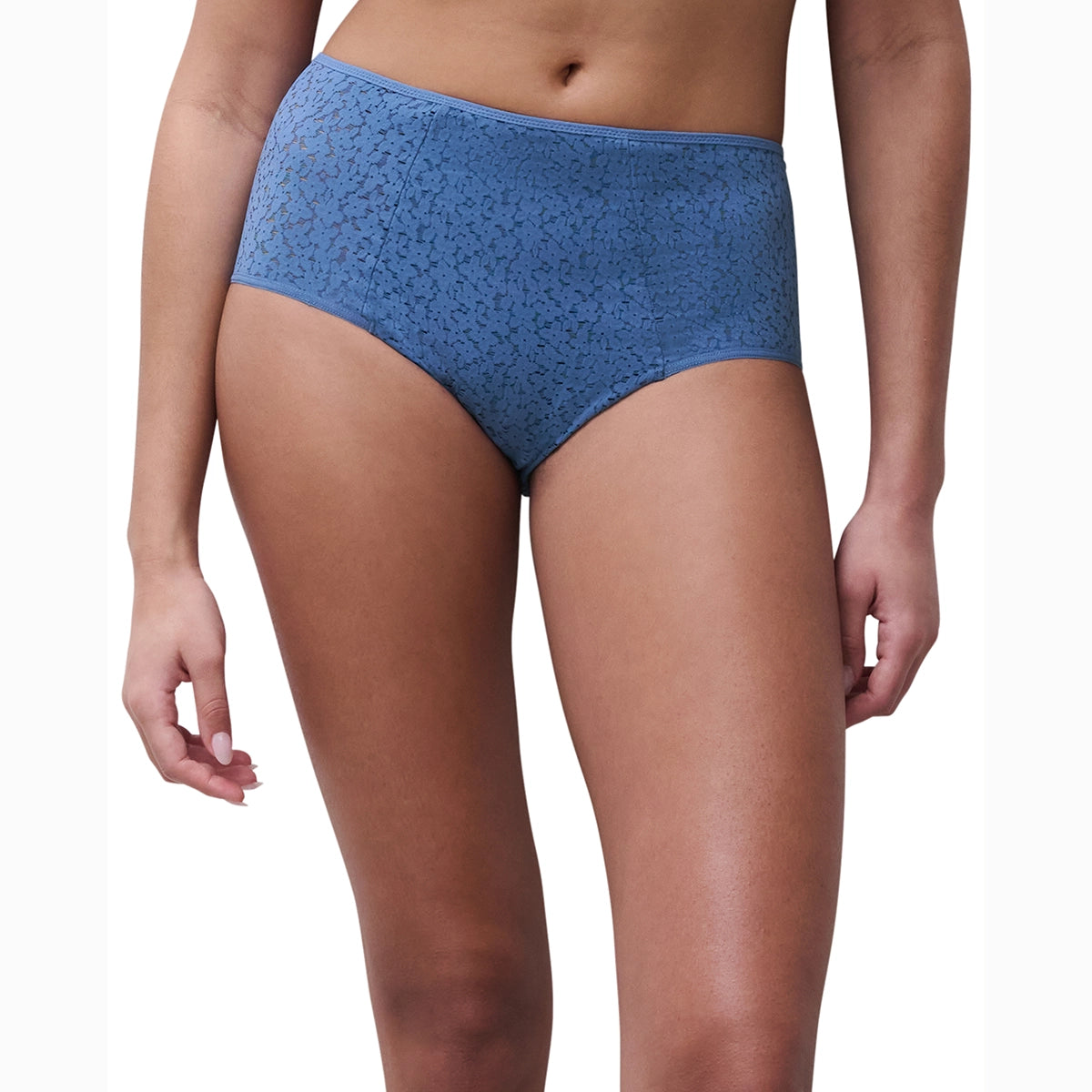 chantelle norah blue high waisted brief