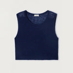 navy sleeveles jumper