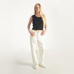 american vintage black sleeveless jumper