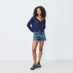 american vintage navy jumper 