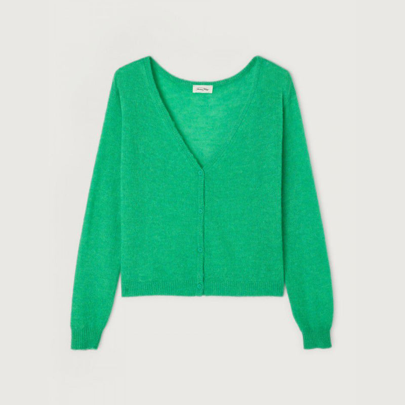 american vintage green jumper