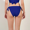 diva mo tie side bikini bottom back blue