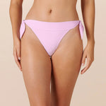 diva mo tie side bikini bottom pink