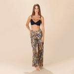 Myla Melting Spot Print Loose Beach Trousers