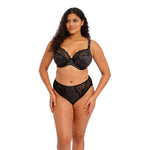 Lucie Black Underwire Plunge Bra