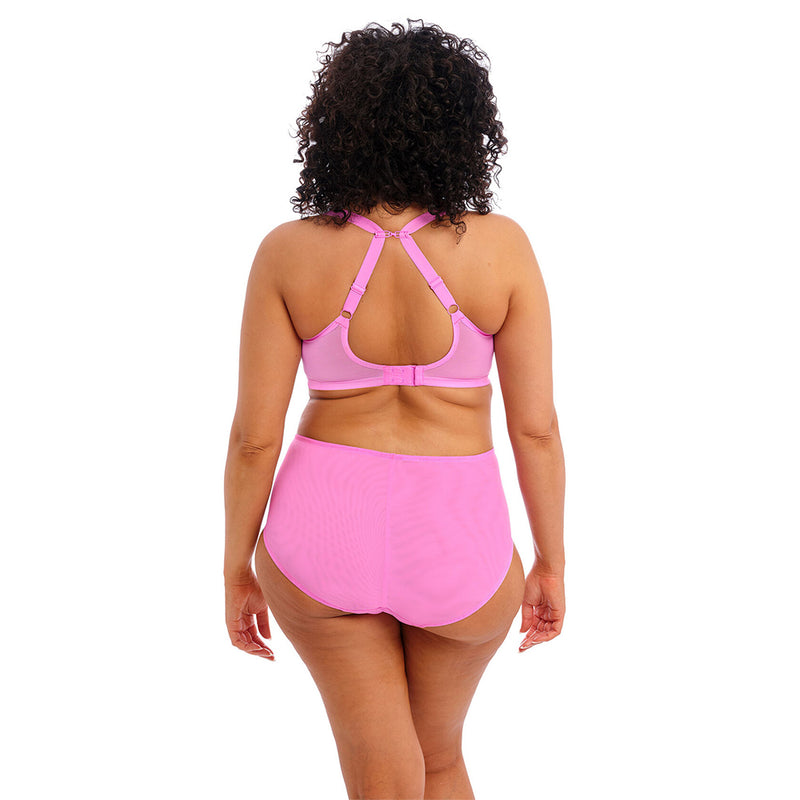 Brianna Very Pink Underwire Half Cup Bra Elomi SHEEN UNCOVERED