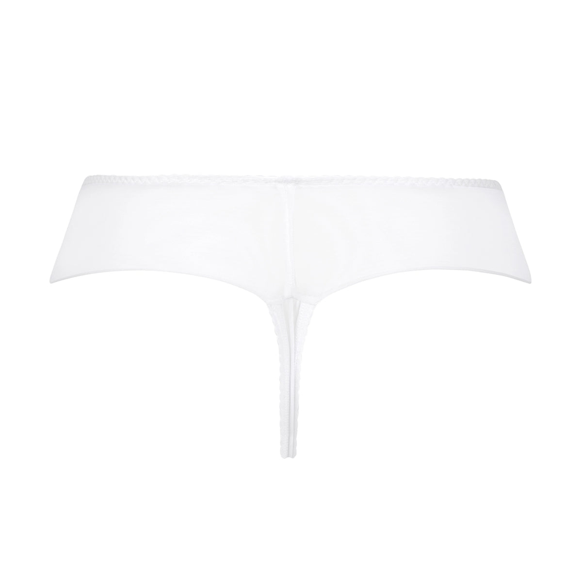 white bikini bottom on a white background