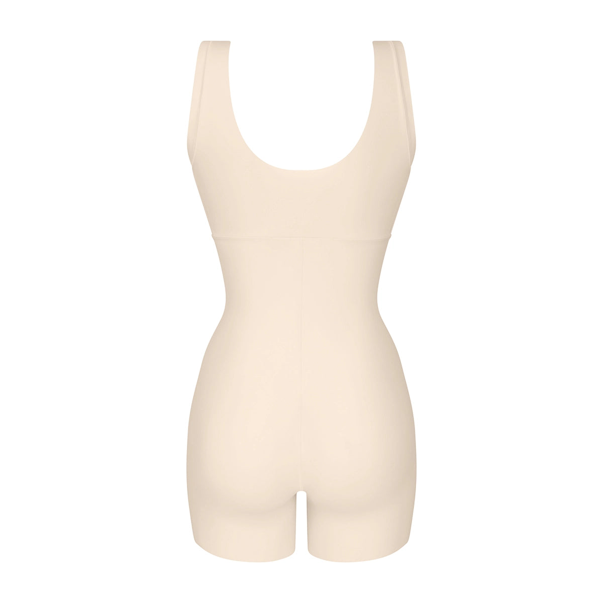 beige bodysuit on a white background