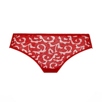 empreinte leia red lace brief