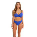 Beach Waves Ultramarine Underwire Gathered Full Cup Bikini Top