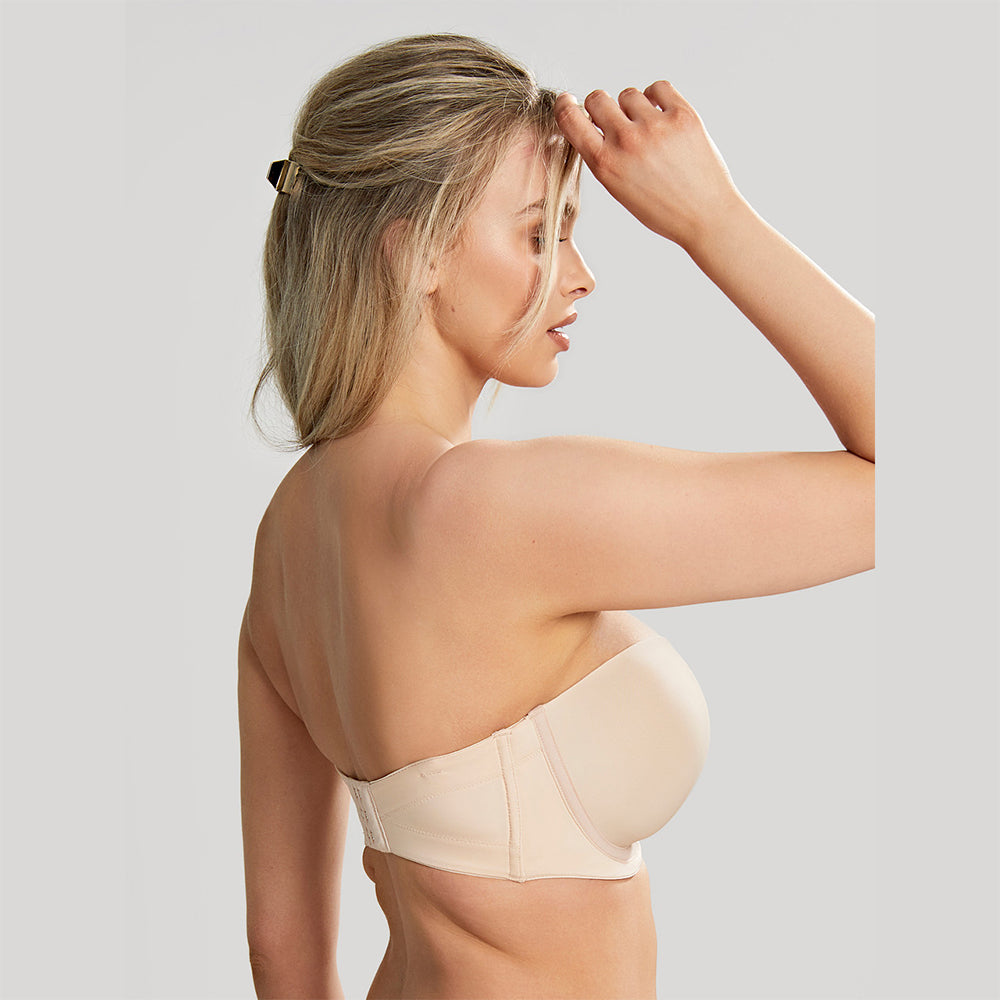 panache nude strapless bra