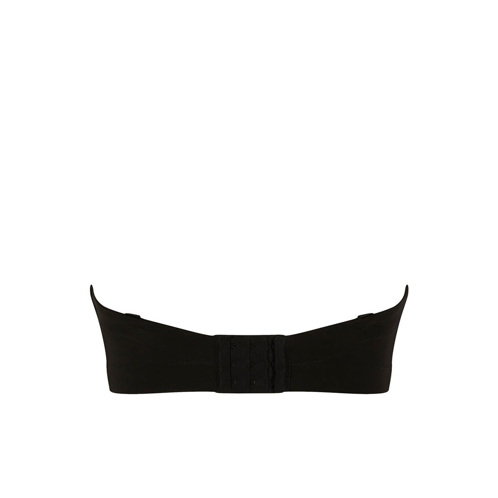 panache black strapless bra